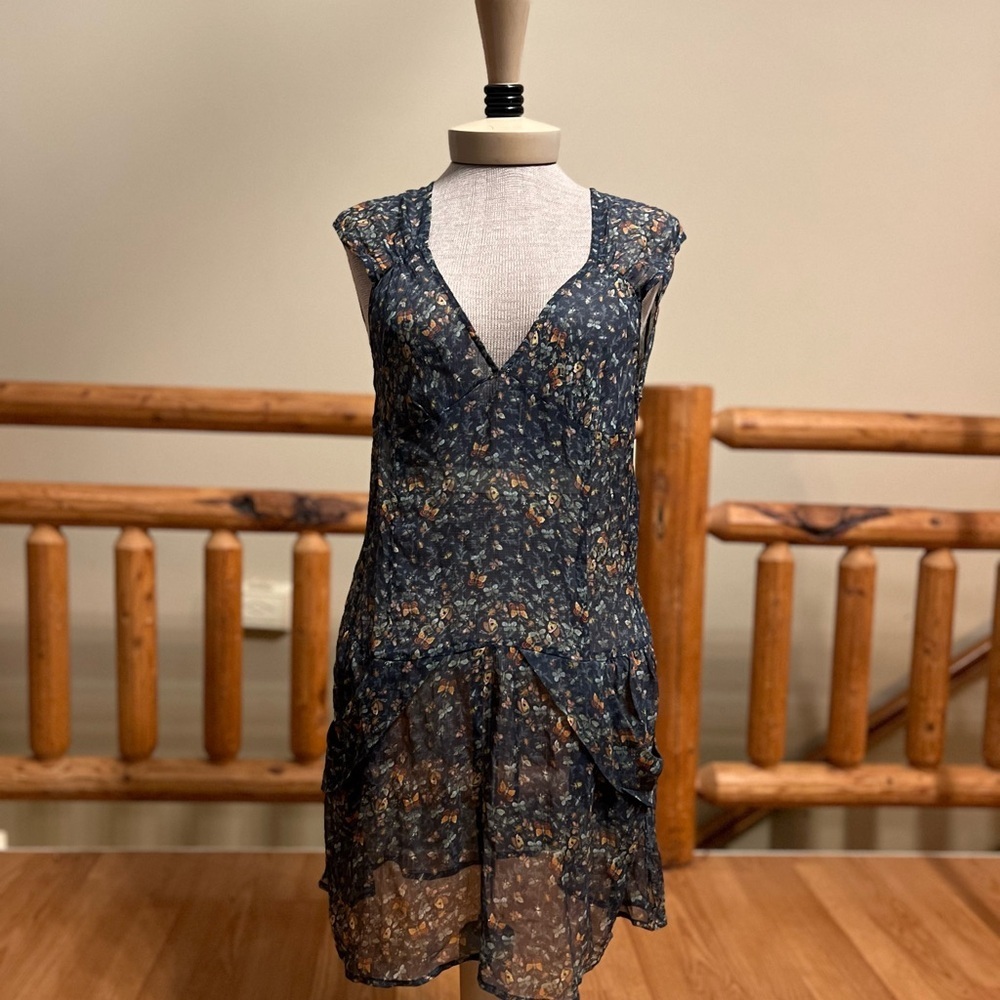 Kimchi Blue (Urban Outfitters) Vintage Sheer Tunic Dress – M